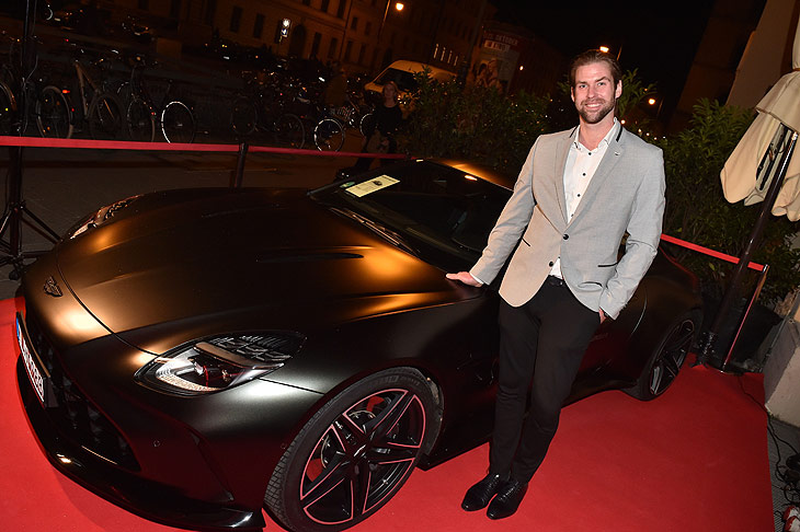 Chris Brückner (Aston Martin) bei der Benefiz Gala zugunsten der Stiftung „S´Münchner Herz“ im Filmcasino in München am 29.10.2025 (©Foto: BrauerPhotos / Goran Nitschke) 